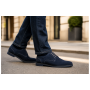 Pantofi barbati bleumarin din piele naturala intoarsa GKR103BLVEL